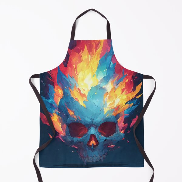 Item preview, skull in fire designed and sold by Valen24.