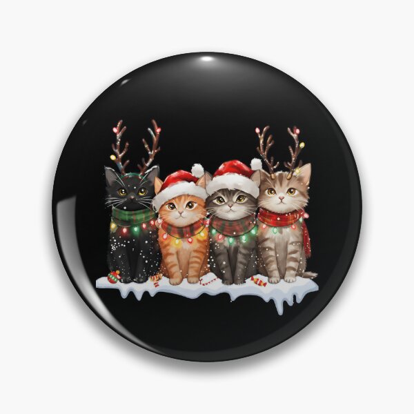 Item preview, Festive Feline Squad T Shirt designed and sold by STTrillionTEES.
