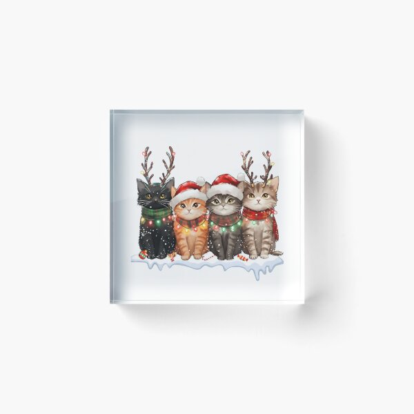 Item preview, Festive Feline Squad T Shirt designed and sold by STTrillionTEES.