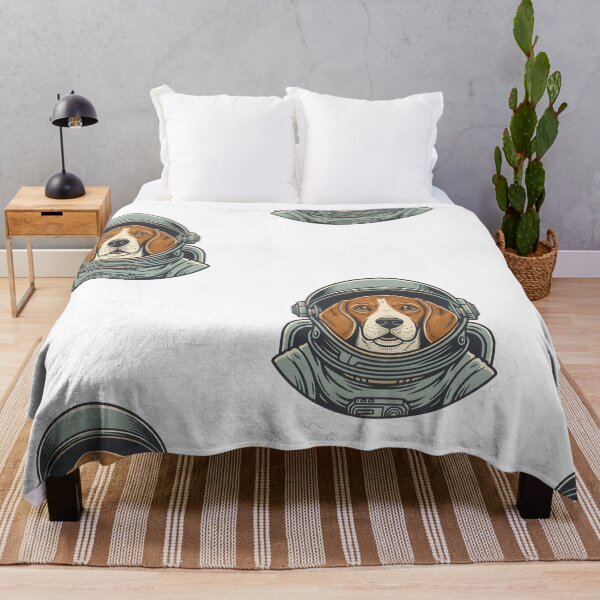 Item preview, AN ASTRONAUT DOG designed and sold by infinitearte.