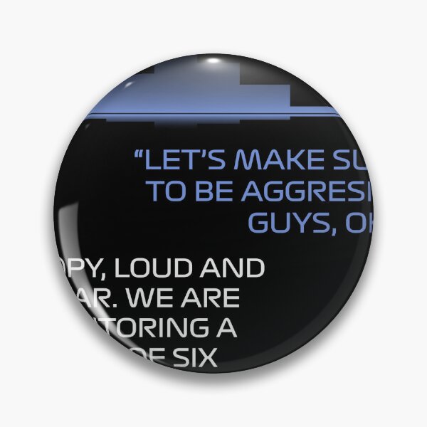 Item preview, Let's make sure to be aggresive guys, ok? - Isack Hadjar F1 Team Radio designed and sold by Heybratan.