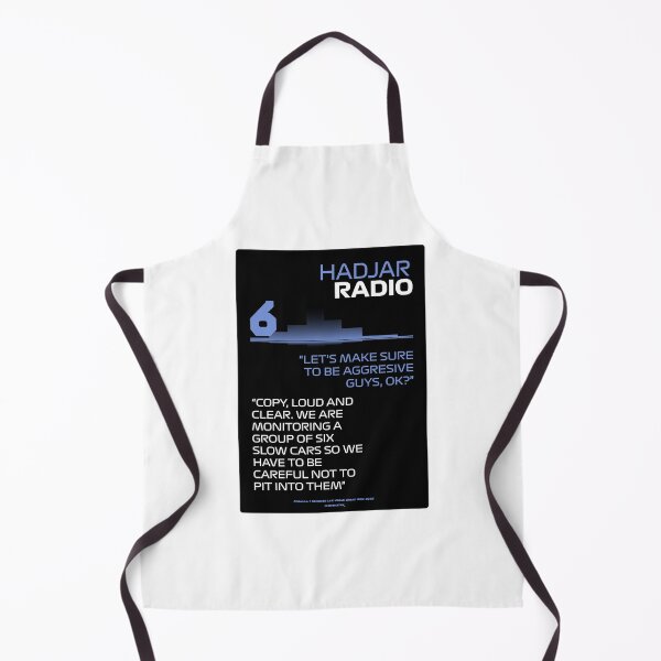 Item preview, Let's make sure to be aggresive guys, ok? - Isack Hadjar F1 Team Radio designed and sold by Heybratan.