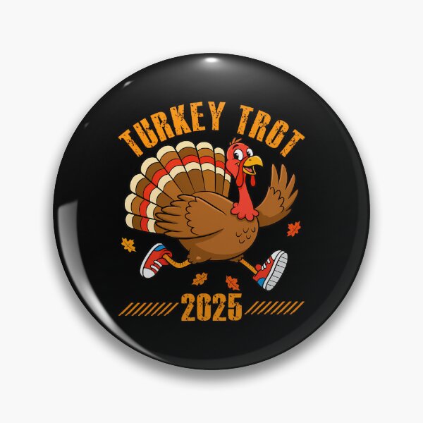 Item preview, Cute Happy Gobble Fall Trot Thanksgiving Squad 80s designed and sold by CalvinVanAuken.