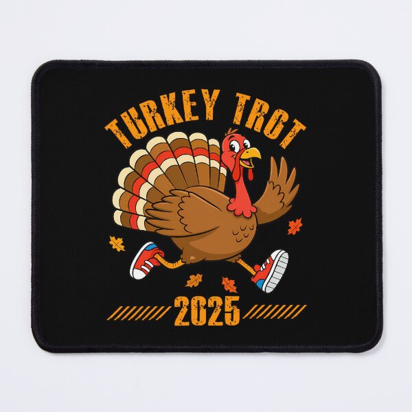 Item preview, Cute Happy Gobble Fall Trot Thanksgiving Squad 80s designed and sold by CalvinVanAuken.