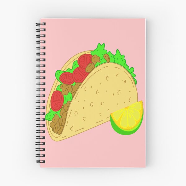 Item preview, Cute Taco with Lemon Slice, Taco food, kawaii food designed and sold by RS4you.