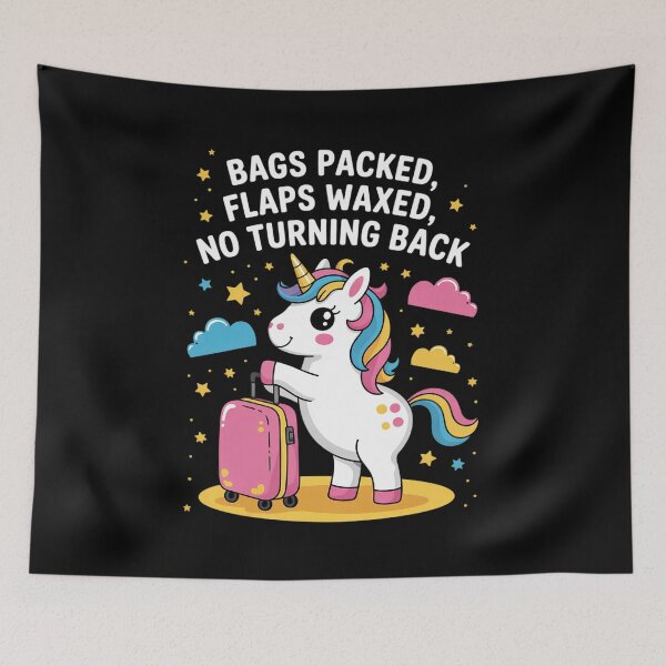Item preview, Bags Packed Cute Unicorn Inappropriate Vacation Women  designed and sold by KotexTemu.