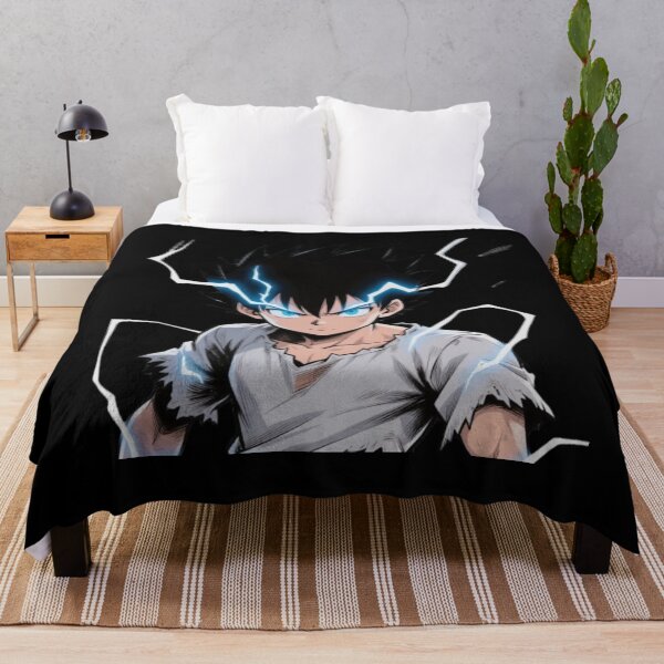 Item preview, Epic Anime Lightning Warrior Sticker – Electric Power Anime Boy | Cool Action Character Art. designed and sold by Subhash1562.