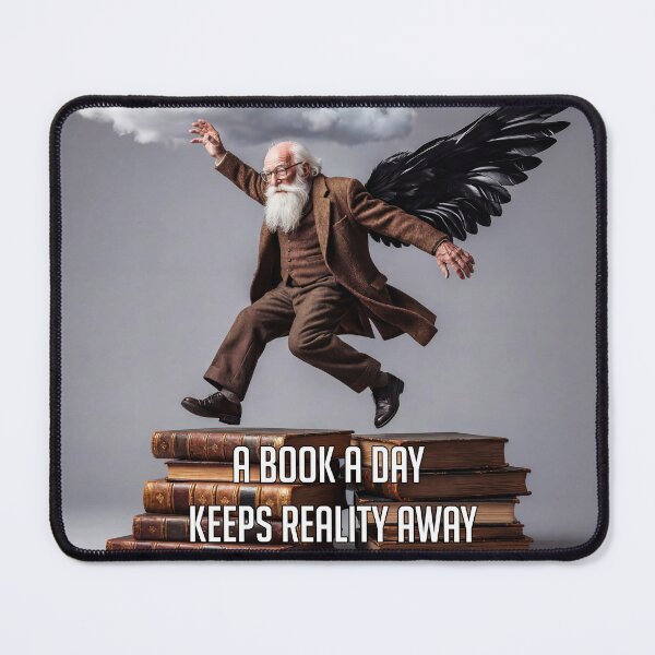 Item preview, A Book a Day Keeps Reality Away designed and sold by Saint Arts Studio.