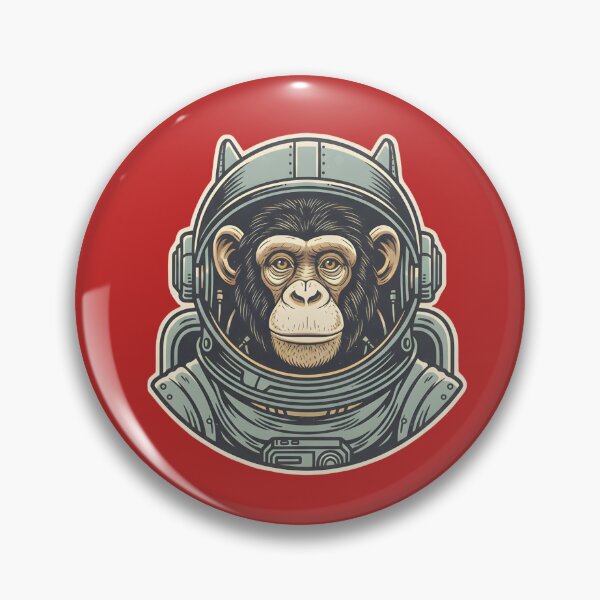 Item preview, AN ASTRONAUT MONKEY designed and sold by infinitearte.