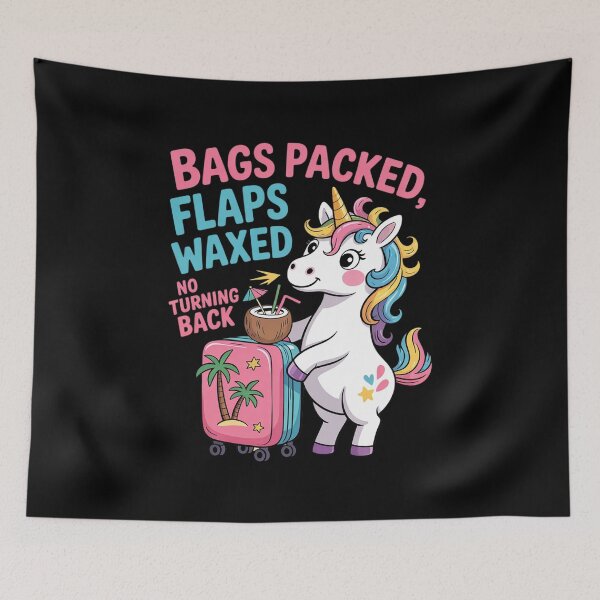 Item preview, Bags Packed Flaps Waxed Trip Travel Girls Vacation  designed and sold by KotexTemu.