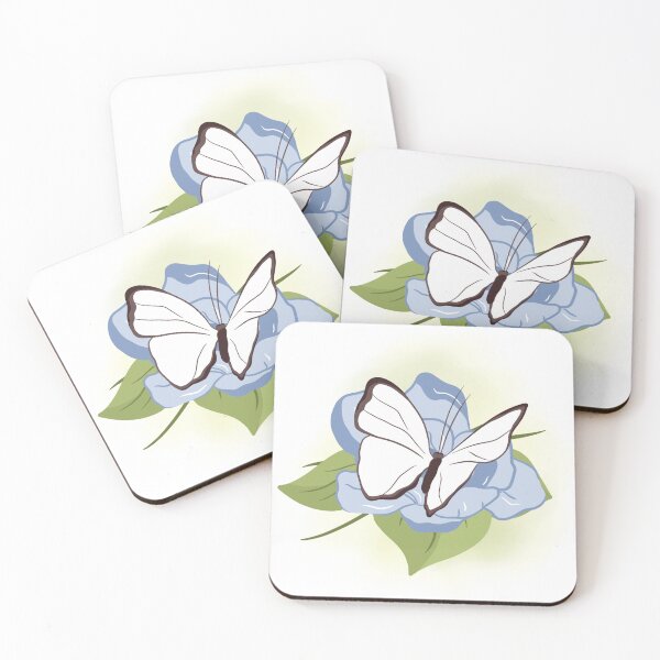 Item preview, Blooming Day with Flower and Butterfly designed and sold by Ryel Art.