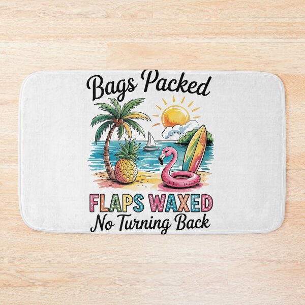 Item preview, Bags Packed Flaps Waxed Inappropriate Trip Travel Girl  designed and sold by KotexTemu.