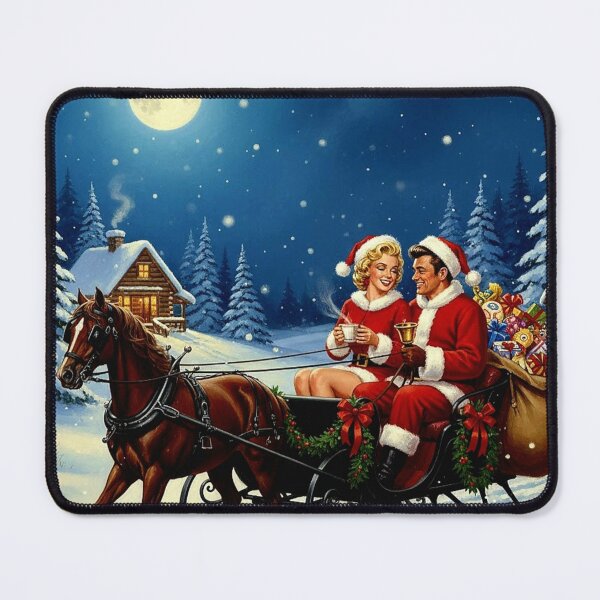 Item preview, Monroe & Dean: Romantic Santa Sleigh Ride designed and sold by Art's Diner.