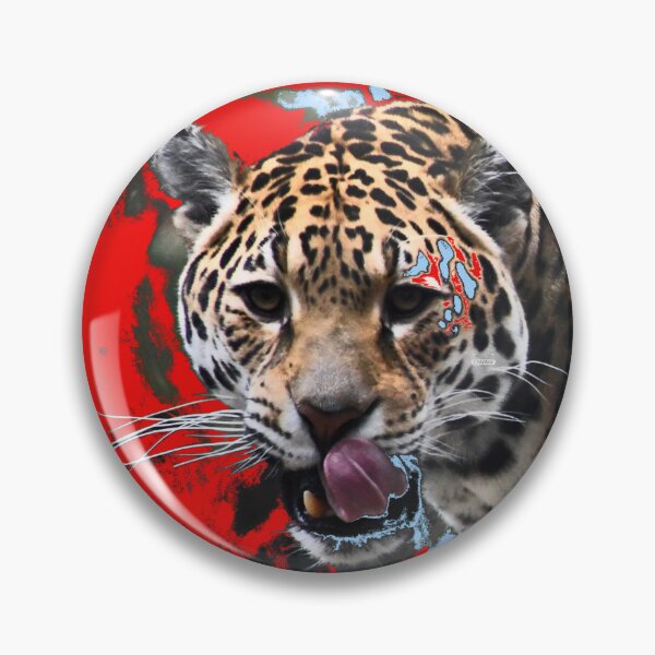 Item preview, Jaguar portrait – Intense gaze and majestic wildness / Swiss Artwork Photography designed and sold by Raphael Wolf.