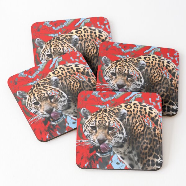 Item preview, Jaguar portrait – Intense gaze and majestic wildness / Swiss Artwork Photography designed and sold by Raphael Wolf.