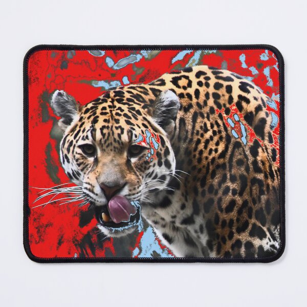 Item preview, Jaguar portrait – Intense gaze and majestic wildness / Swiss Artwork Photography designed and sold by Raphael Wolf.