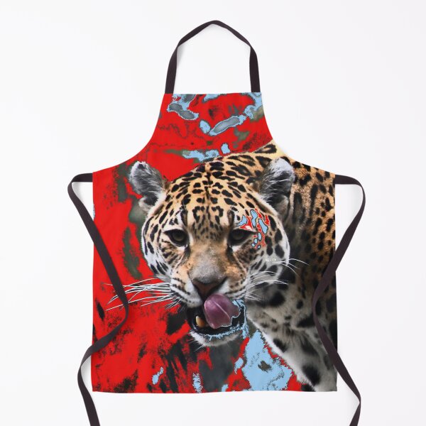 Item preview, Jaguar portrait – Intense gaze and majestic wildness / Swiss Artwork Photography designed and sold by Raphael Wolf.