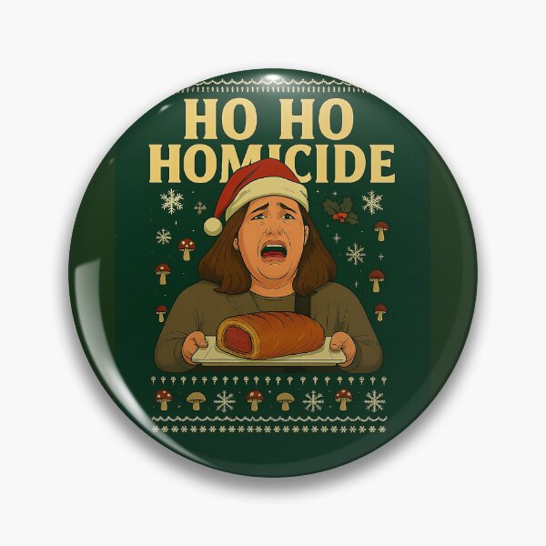 Item preview, Ho Ho Homicide - Erin Patterson Mushroom Cook Christmas designed and sold by Al’s Shirts.