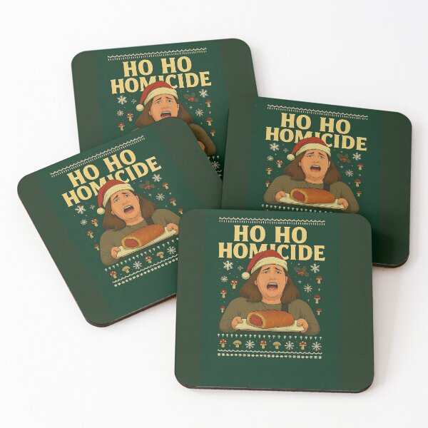 Item preview, Ho Ho Homicide - Erin Patterson Mushroom Cook Christmas designed and sold by Al’s Shirts.