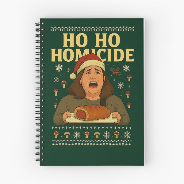 Item preview, Ho Ho Homicide - Erin Patterson Mushroom Cook Christmas designed and sold by Al’s Shirts.