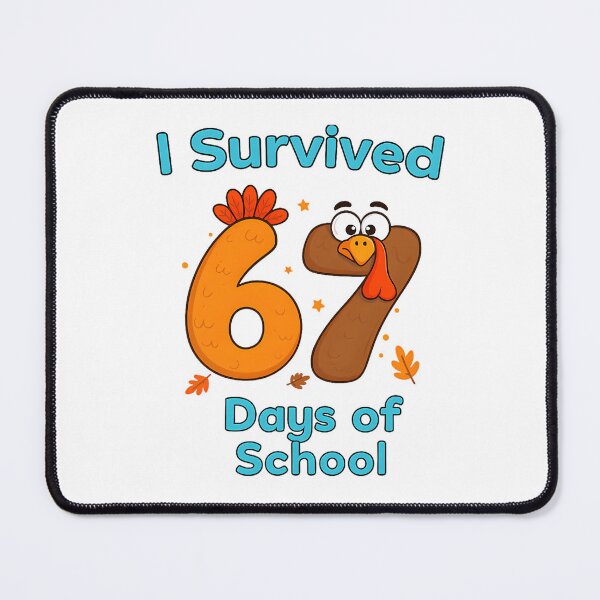 Item preview, of Classic Student Survived School I Meme Days 67 Teacher 67 Funny designed and sold by SteveSaccoro.