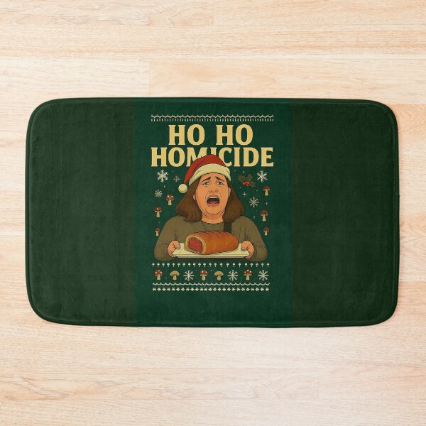 Item preview, Ho Ho Homicide - Erin Patterson Mushroom Cook Christmas designed and sold by Al’s Shirts.