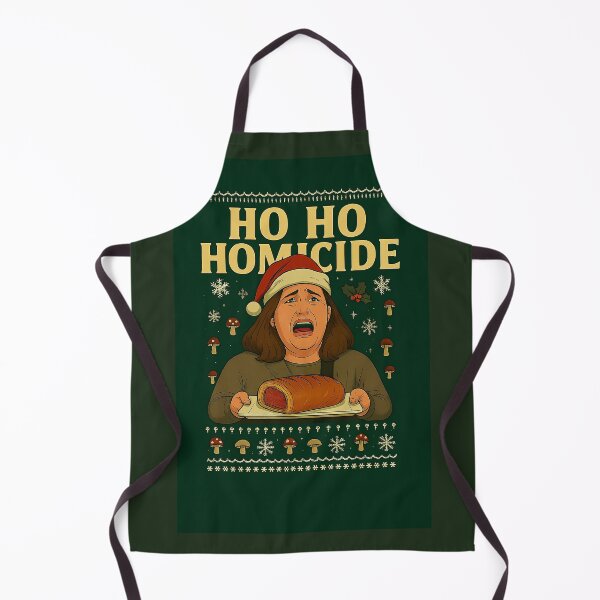 Item preview, Ho Ho Homicide - Erin Patterson Mushroom Cook Christmas designed and sold by Al’s Shirts.
