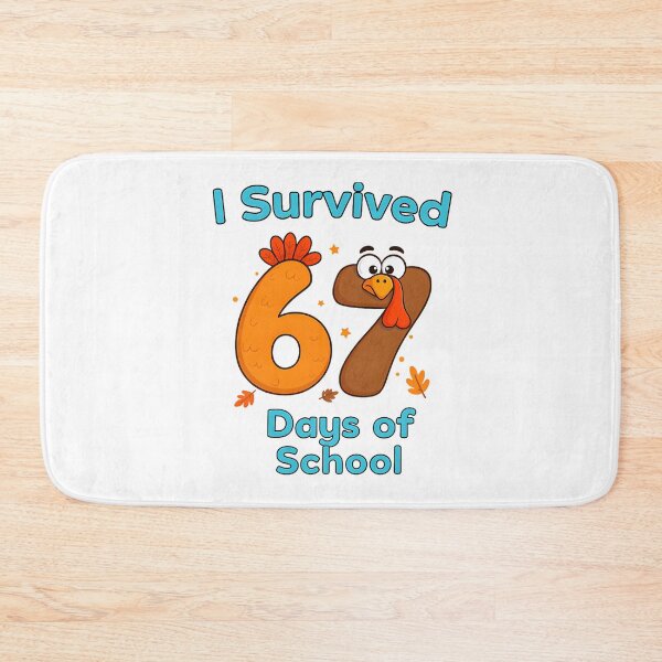 Item preview, of Classic Student Survived School I Meme Days 67 Teacher 67 Funny designed and sold by SteveSaccoro.
