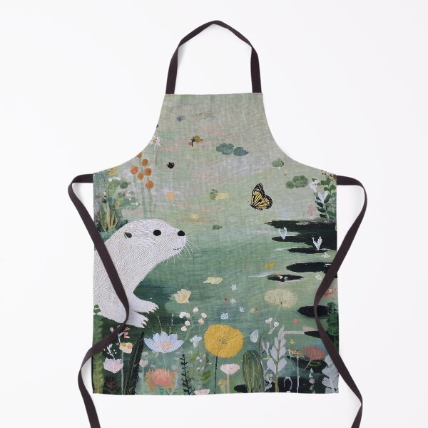 Item preview, Otter in a Lush Garden designed and sold by lautir.