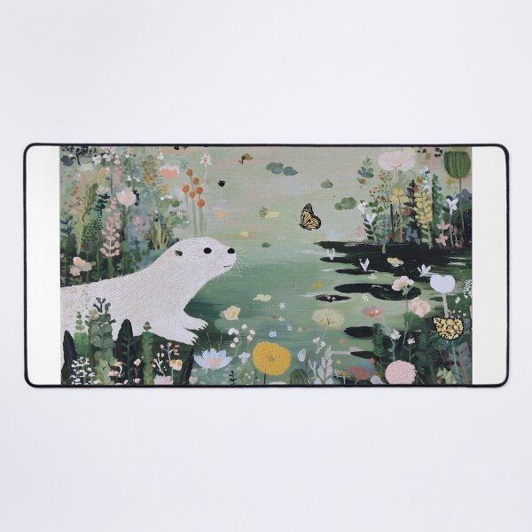 Item preview, Otter in a Lush Garden designed and sold by lautir.