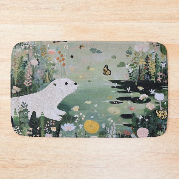 Item preview, Otter in a Lush Garden designed and sold by lautir.