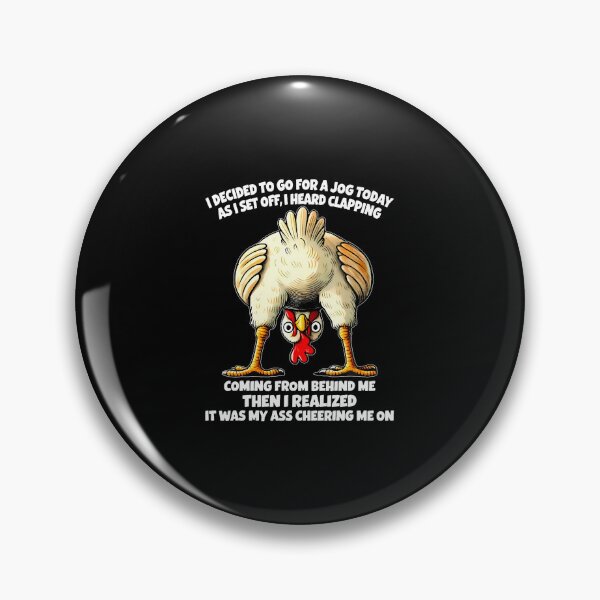 Item preview, Chicken I Decided To Go For A Jog Today As I Set Off I Heard designed and sold by TamaraIrma.