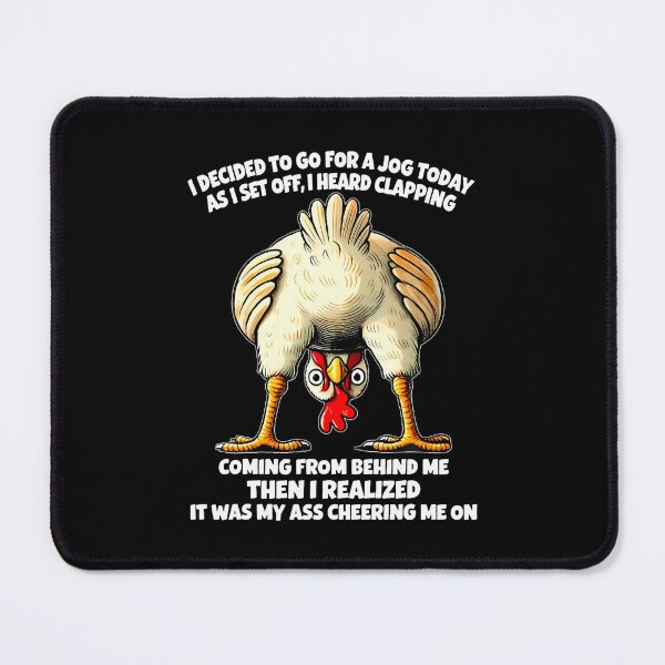 Item preview, Chicken I Decided To Go For A Jog Today As I Set Off I Heard designed and sold by TamaraIrma.