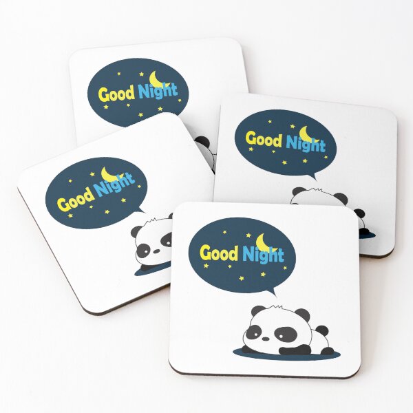 Item preview, panda good night designed and sold by chamhi89.