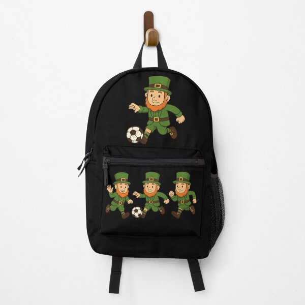 Item preview, Leprechauns playing football / soccer designed and sold by JamesDunican.