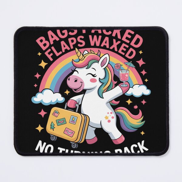 Item preview, Bags Packed Flaps Waxed Unicorn for Girls Trips Vacation  designed and sold by KotexTemu.