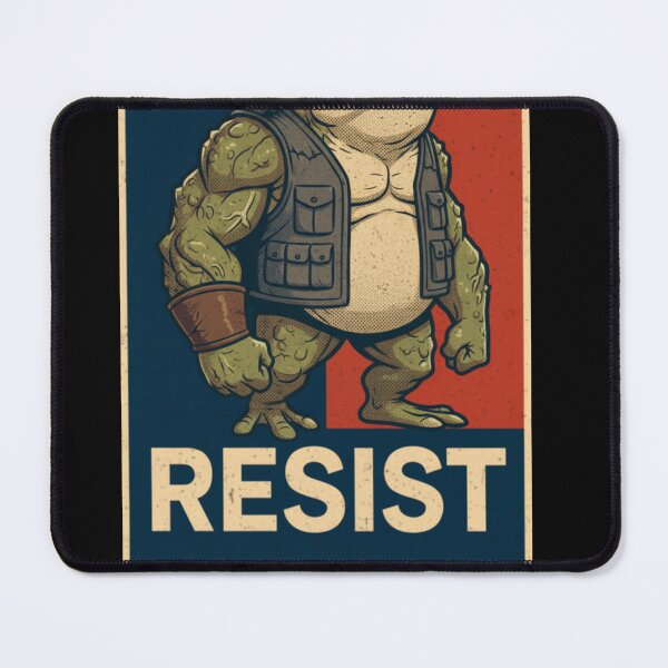 Item preview, resist frog  designed and sold by oran9e.