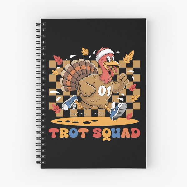 Item preview, Thanksgiving Squad Gobble Cute Trot 80s Fall Happy designed and sold by CalvinVanAuken.