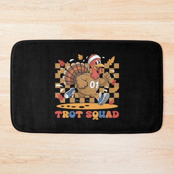 Item preview, Thanksgiving Squad Gobble Cute Trot 80s Fall Happy designed and sold by CalvinVanAuken.