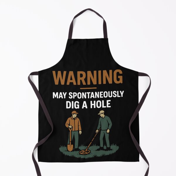 Item preview, Warning May Spontaneously Dig A Hole Treasure designed and sold by LuminOrb.