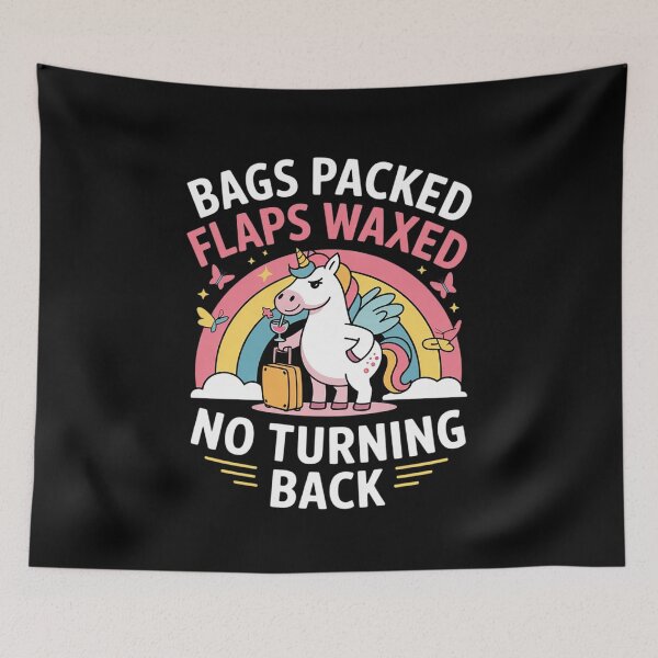 Item preview, Bags Packed Unicorn Inappropriate Vacation Women  designed and sold by KotexTemu.