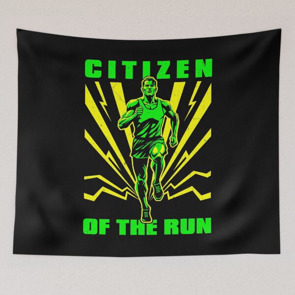 Item preview, Runner Running Citizen Of The Run Marathon Runners Men designed and sold by GrandeDuc.
