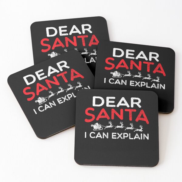 Item preview, On List Christmas I Funny Naughty Dear Santa Santa Can The Explain designed and sold by JoelyNavarro.