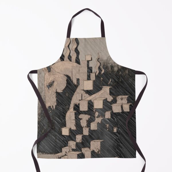 Item preview, Fragmented Knight – Surreal Glitch Chess Art designed and sold by WittyUnknown.