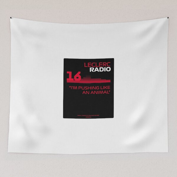Item preview, I'm pushing like an animal - Charles Leclerc F1 Team Radio designed and sold by Heybratan.
