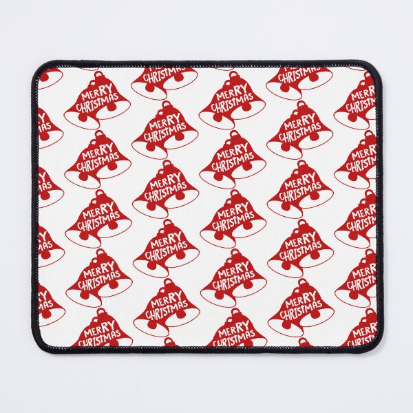 Item preview, Red Bell Silhouette – Minimalist Christmas Holiday Design designed and sold by GoldenSunsetBloom.