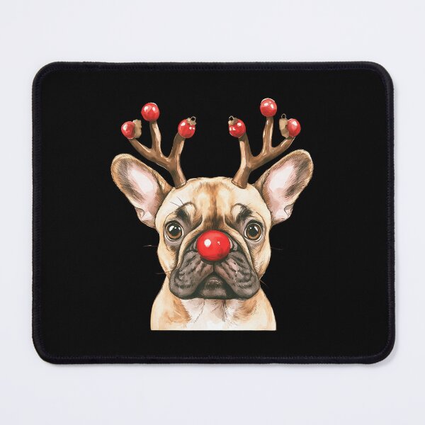 Item preview, French Bulldog Reindeer Christmas Lights Dog Lover Xmas designed and sold by TerryAnnie.