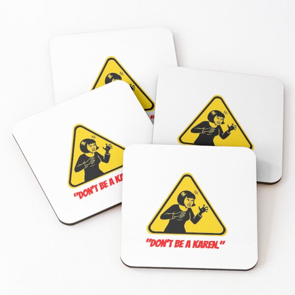 Item preview, Karen Caution Sign Silhouette - Humorous Flat Art designed and sold by MOHAMMEDAAMIR.