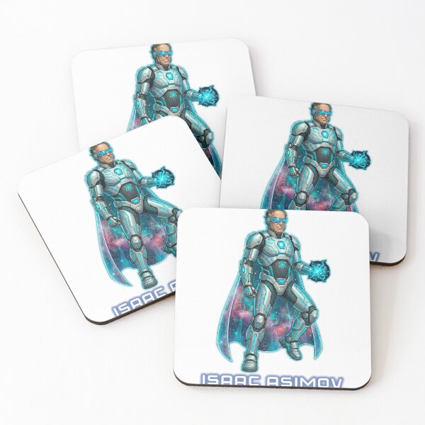 Item preview, Isaac Asimov: The Galactic Guardian - Sci-Fi Author Art designed and sold by Write-N-Fight.