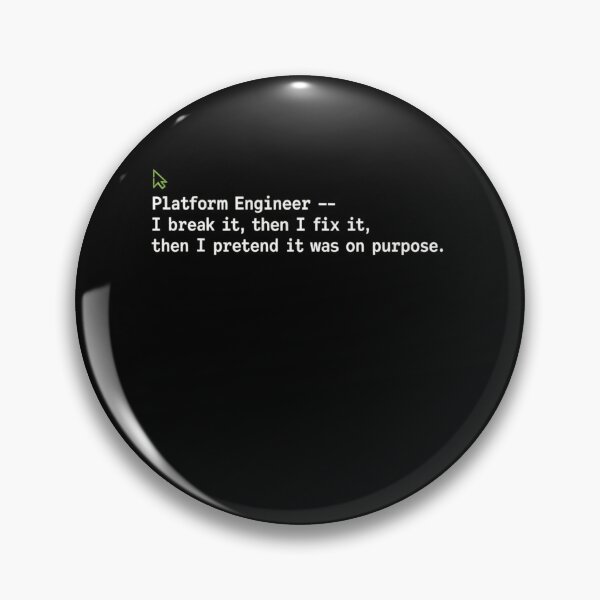 Item preview, Platform Engineer designed and sold by Mateusz Majcherek.
